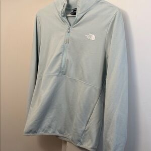 The North Women’s  Zip-Up in Soft Blue